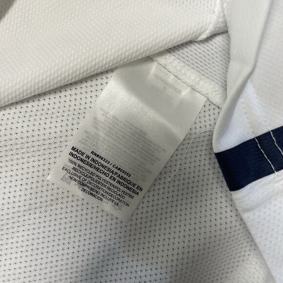 Nike Woman’s Team Small White And Black Sleeveless Tank Top Active Wear*flaw - Picture 6 of 7